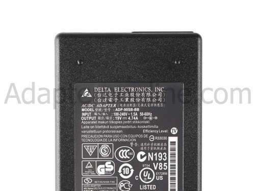 19V 4.74A 90W Medion CAD2000 AC Adapter Oplader