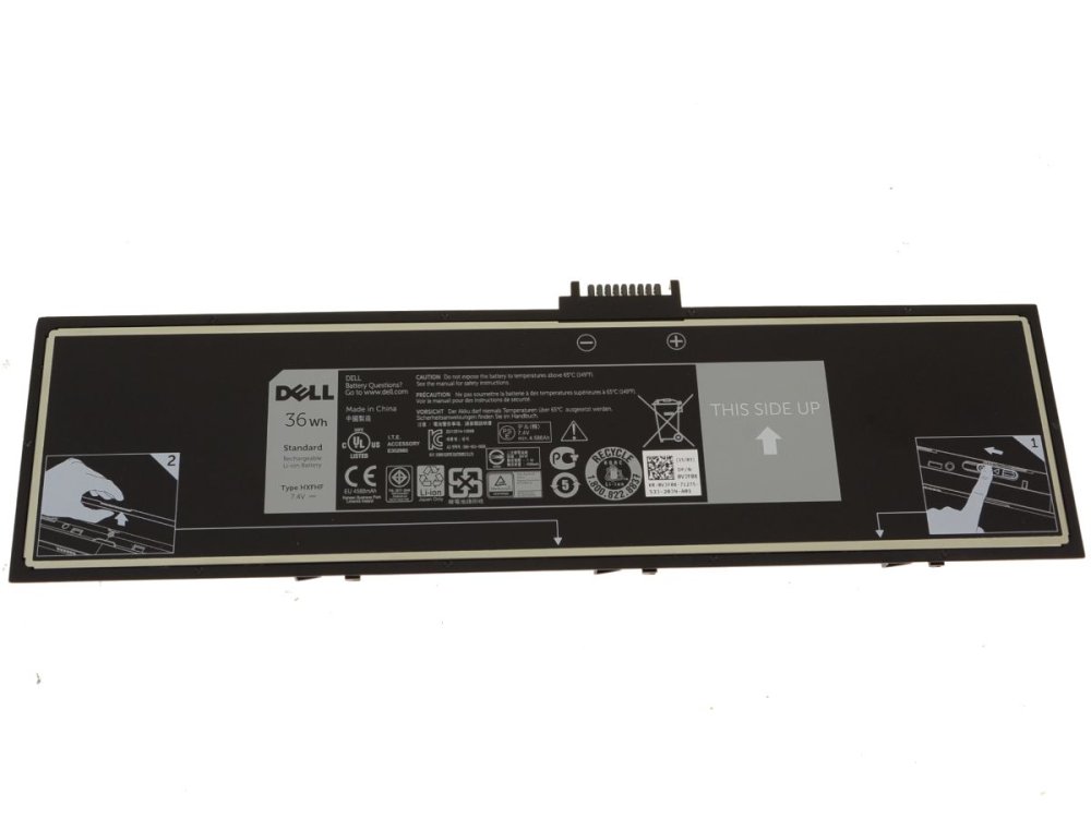 Original 36Whr Dell XNY66 451-BBGR Batteri