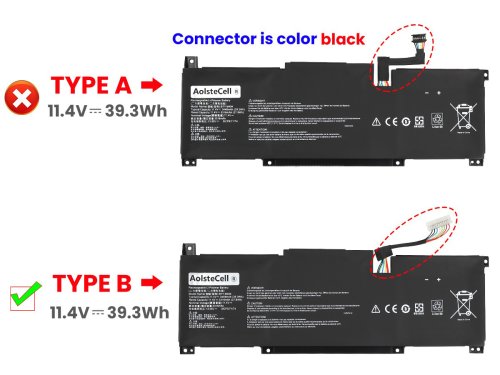 39.3Wh MSI Modern 14 C7M Batteri