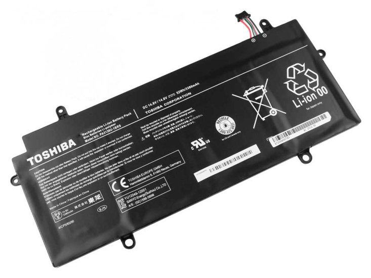 4-Celle 3380mAh 52Whr Toshiba Satellite Z30-B-10C Batteri - Klik på billedet for at lukke