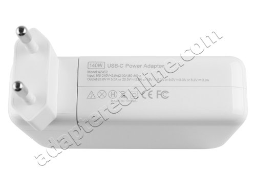 140W USB-C Apple MacBook Pro 16-inch 2023 FNWD3DK/A AC Adapter Oplader + Magsafe 3 Kabel