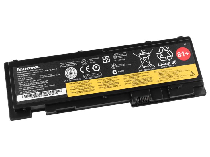 6-Celle Lenovo 0A36309 0A36287 42T4844 Batteri - Klik på billedet for at lukke