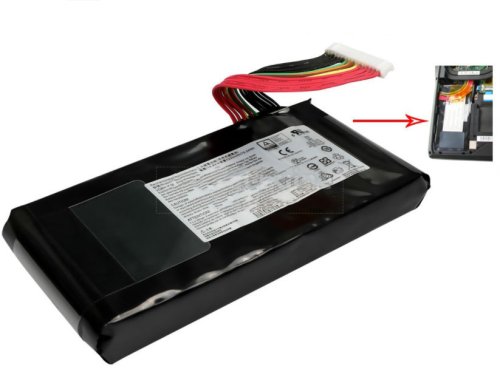 5225mAh 75.24Wh 8-Celle MSI GT75 8RF MS-17A3 Batteri