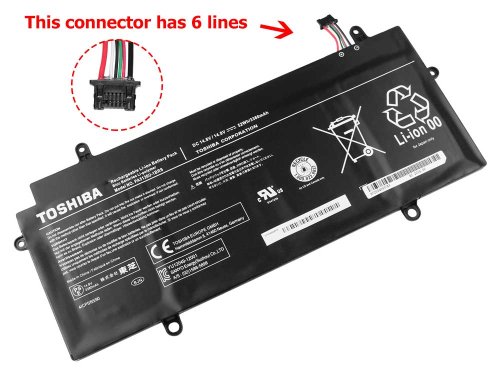 Original 52Whr Toshiba Satellite L50-B-1QT L50-B-1QU Batteri