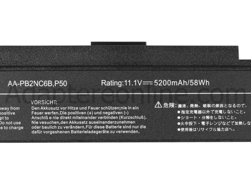 5200mAh 58Wh 6-Celle Samsung 550P7C-S02UK Batteri