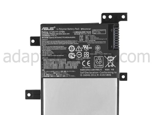 37Whr Asus X455LF-WX067D Batteri