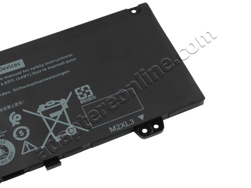 Original 3166mAh 38Wh 3-Celle Dell Inspiron 13 7386 P91G001 Batteri