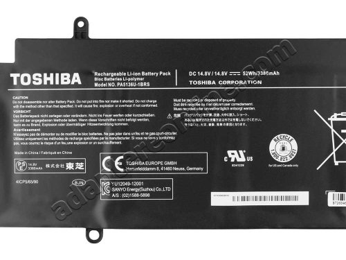 Original 52Whr Toshiba Satellite L50-B-1QT L50-B-1QU Batteri