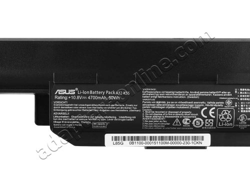 6-Celle Asus A55VJ-SX039H A55VJ-SX041H A55VJ-SX045H Batteri