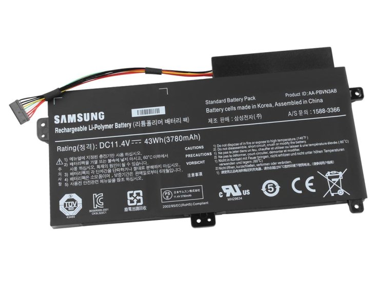 Original Samsung ATIV Book 4 450R4V NP450R4V 15.6-inch Batteri - Klik på billedet for at lukke