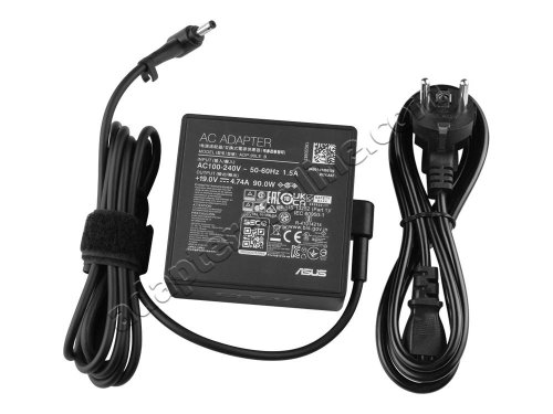 Original 90W Asus VivoBook S532FL-BQ007T AC Adapter Oplader + Ladekabel