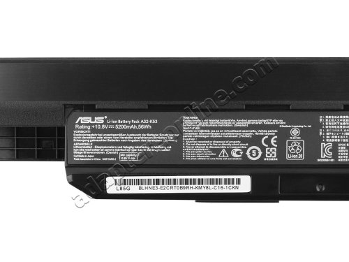 6-Celle Asus X54L-SX028V X54L-SX029V Batteri
