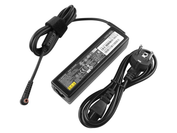 Original 65W Slim AC Adapter Oplader Fujitsu Lifebook T726 T725 T936 - Klik på billedet for at lukke