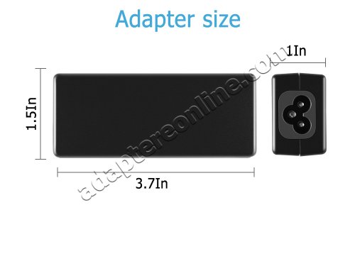 Original 45w HP 17-by0003no 17-by0138nb AC Adapter Oplader