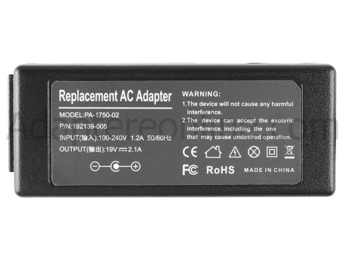 40W LG 11T730 15U530 Serie AC Adapter Oplader