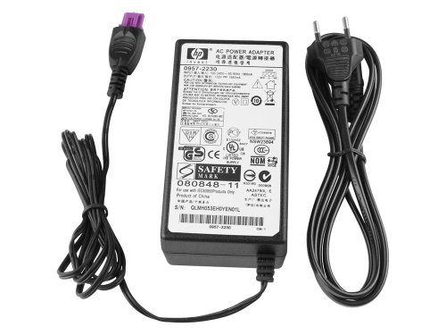 Original 50W AC Adapter Oplader HP Photosmart C8188 Printer + Gratis Kabel