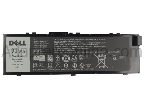 6-Celle 91Wh Dell GR5D3 RDYCT TWCPG Batteri