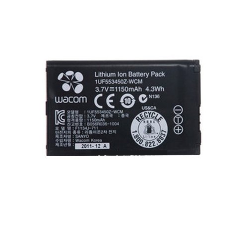 Original 1150mAh 4.3Wh 1-Celle Wacom CTH-470S-FR Batteri