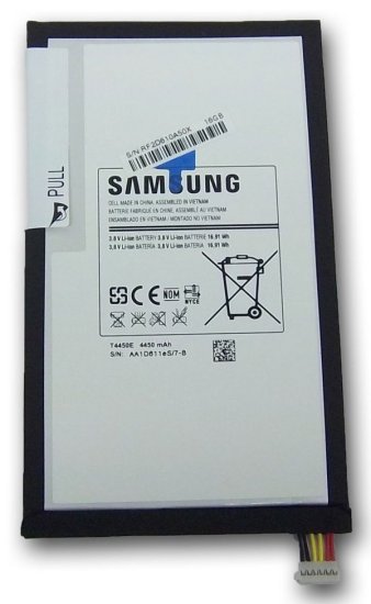 Original 4450mAh Samsung SM-T320NZKAXAR SM-T320NZKABTU Batteri - Klik på billedet for at lukke