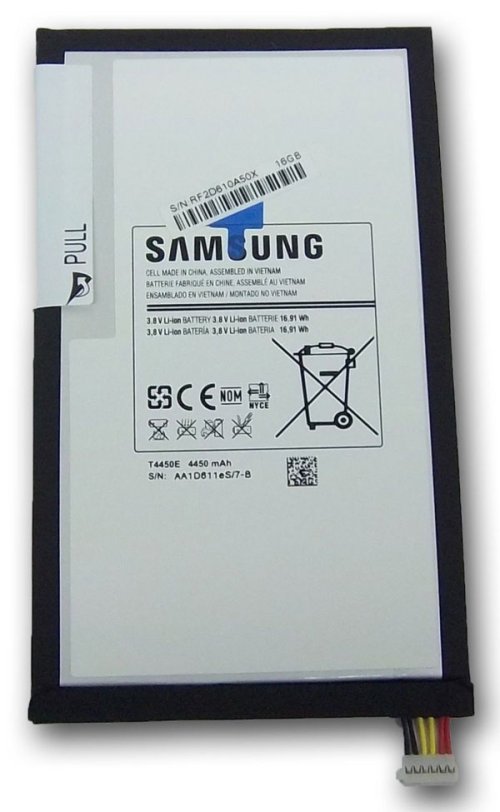 Original 4450mAh Samsung SM-T320NZKEXAR SM-T320NZWABTU Batteri