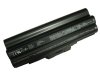 12-Celle Schwarz Sony Vaio SVE11113FXB Batteri