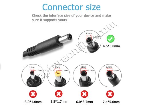 Original 45W Dell 0285K AC Adapter Oplader