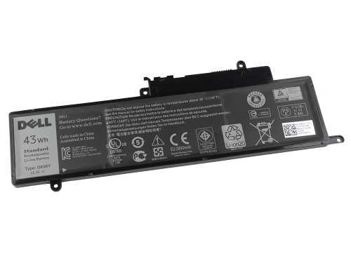 Original 43Wh 3-Celle Batteri Dell 0GK5KY