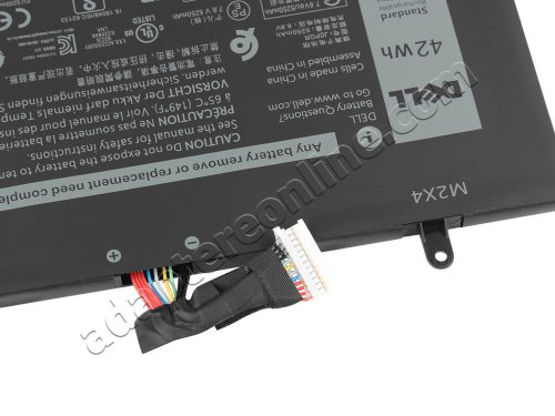 Original 42Wh 4-Celle Dell Latitude 12 5285 Batteri