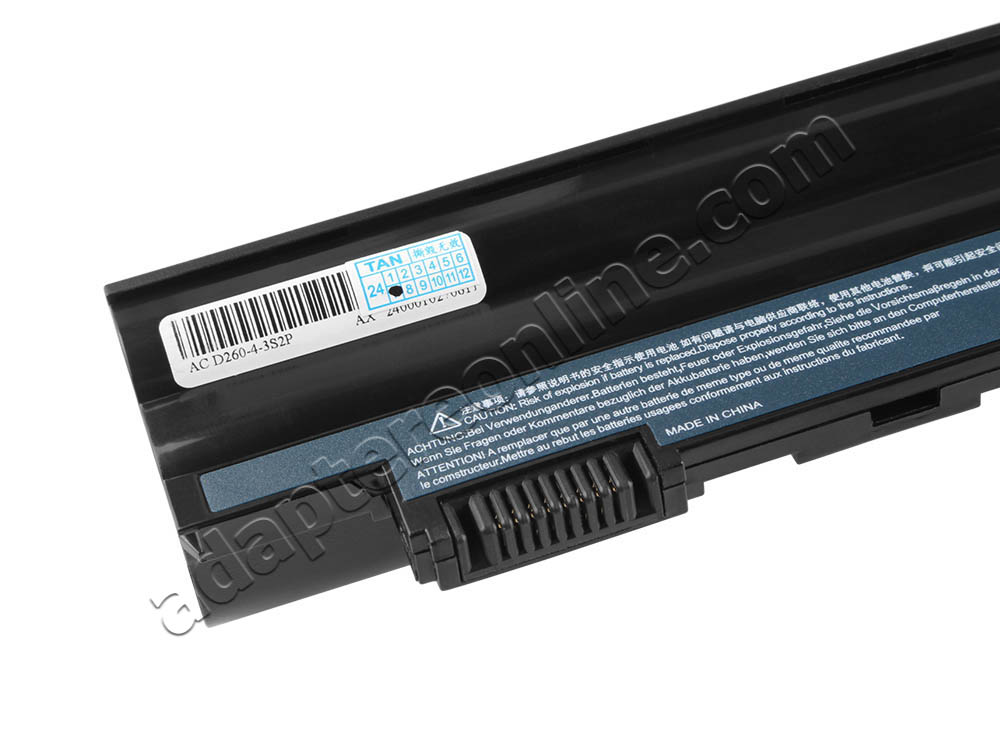 6-Celle Acer Aspire One AOD255E-13405 AOD255E-13410 Batteri