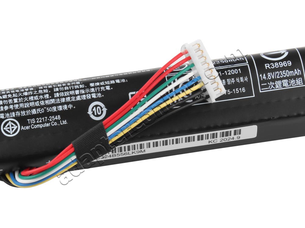 Original Batteri Acer Aspire E5-573-31G2 E5-573-50LX 2500mAh 37Whr