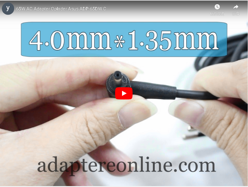 Original 65W Asus ADP-65JH BB ADP-65GD B AC Adapter Oplader