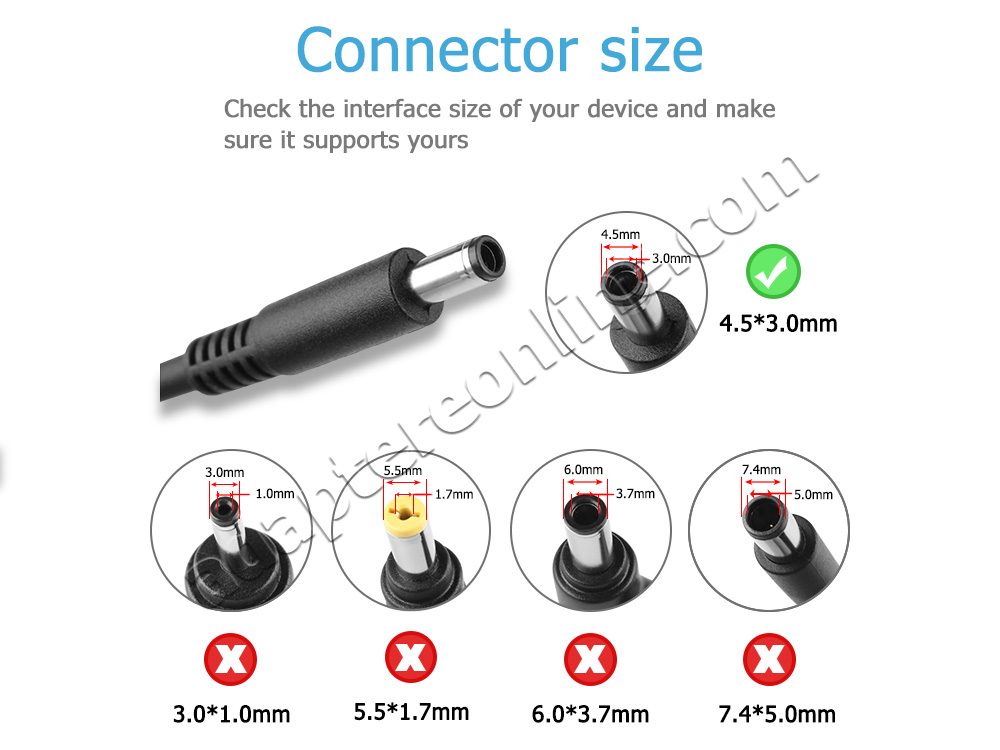 19.5V 2.31A 45W Dell XPS 13 13D-148 AC Adapter Oplader