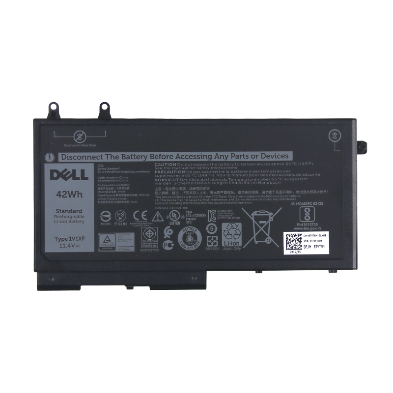 Original 2700mAh 42Wh 3-Celle Dell Latitude 5510 P80F002 Batteri