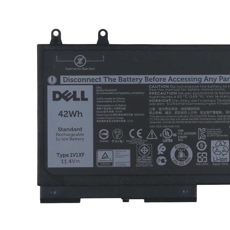 Original 2700mAh 42Wh 3-Celle Dell Latitude 5510 P80F002 Batteri