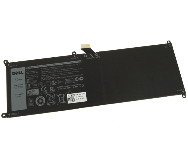 Original 30Wh Batteri Dell Latitude 12 7275