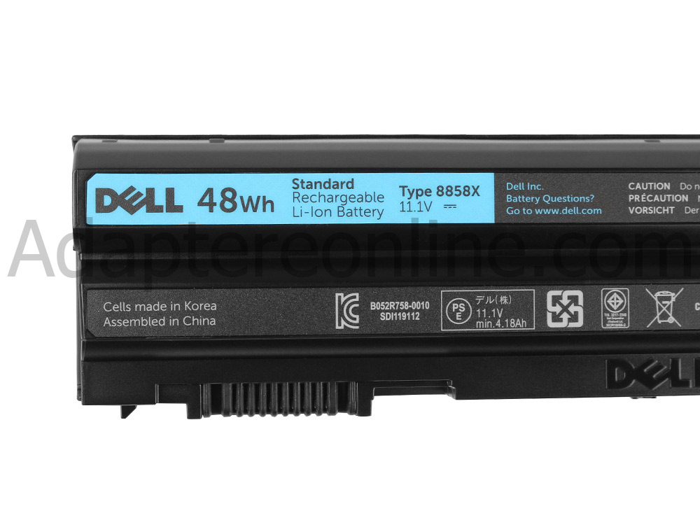 Original 4400mAh 48Wh 6-Celle Dell 5G67C 5CGM4 5G67C Batteri