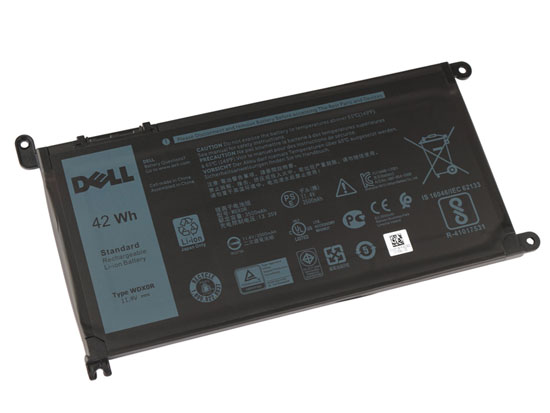 Original 3500mAh 42Wh 3-Celle Batteri Dell WDX0R