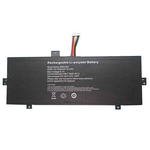 3.8V 8000mAh 30.4Wh 2-Celle Ematic PSB116C01BFH_BK_CIS Batteri - Klik på billedet for at lukke