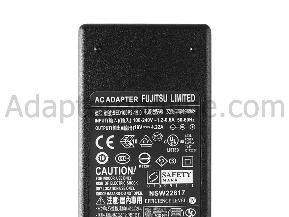 80W Fujitsu LIFEBOOK S904 S904 Red Edition AC Adapter Oplader