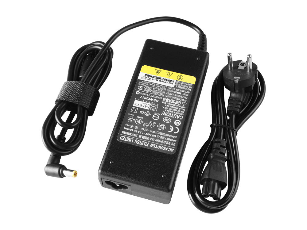 90W Fujitsu LIFEBOOK E734 E554 E544 AC Adapter Oplader