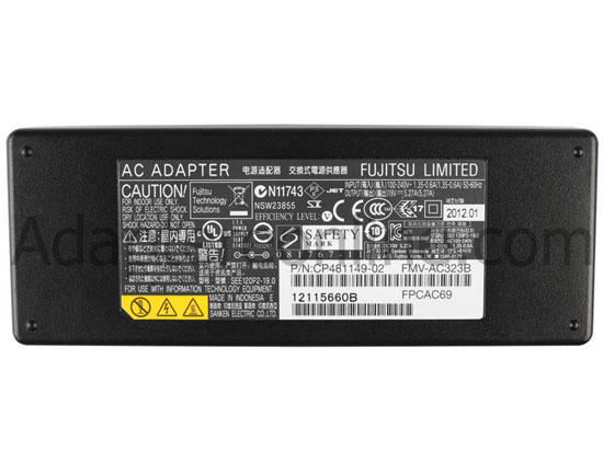 100W Fujitsu FMV-AC323B CP481149-02 FPCAC69 AC Adapter Oplader