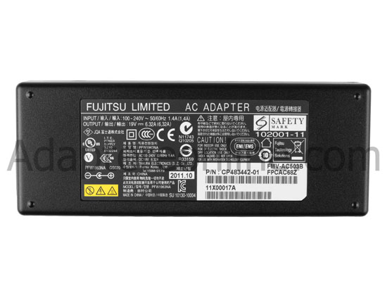 120W Fujitsu FPCAC69 FPCAC69AP FPCAC36 FPCAC36AP AC Adapter Oplader