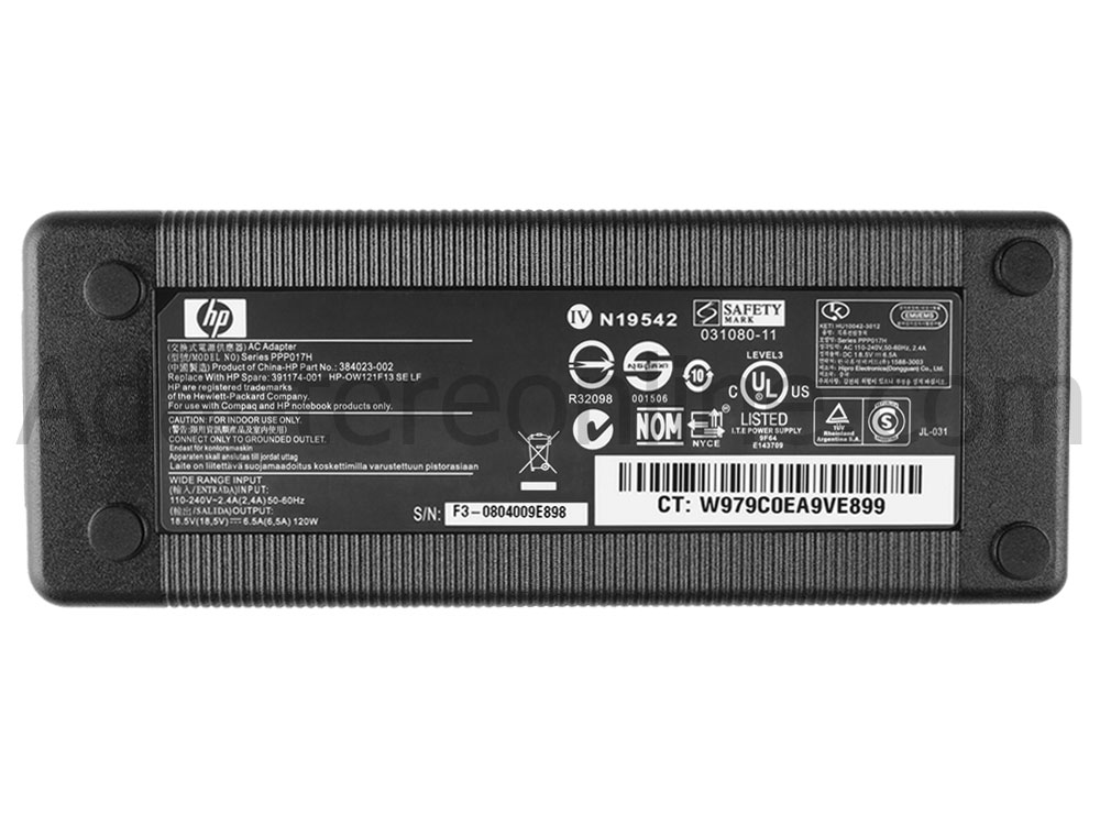 120W AC Adapter Oplader HP 3YE87UT#ABA Smart TB Dock G2