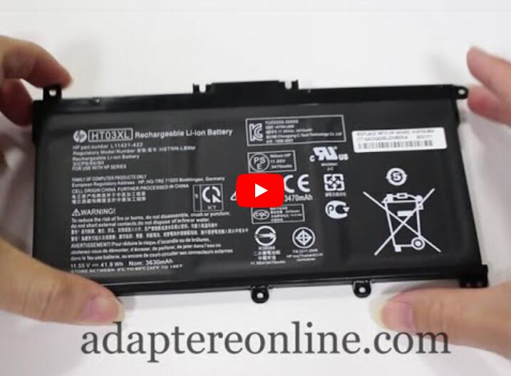 3470mAh 41.9Wh 3-Celle HP Pavilion 15-cs0013tx 15-cs0994nl 15-cs0052ur Batteri