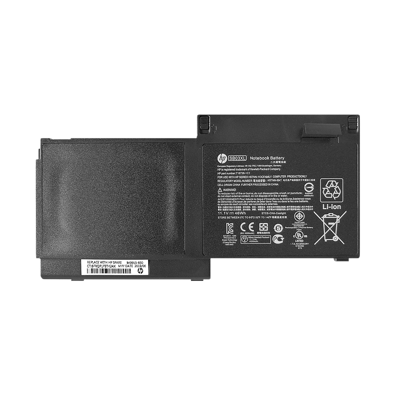 3-Celle Original HP SB03XL E7U25AA HSTNN-IB4T Batteri