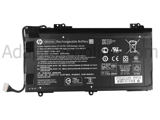 3450mAh 3-Celle Batteri HP HSTNN-LB7G HSTNN-UB6Z SE03XL TPN-Q171
