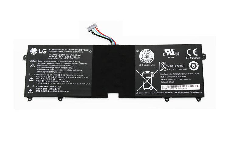 4495mAh 34.61Wh 2-Celle LG Gram 13Z940 15Z975 Batteri - Klik på billedet for at lukke