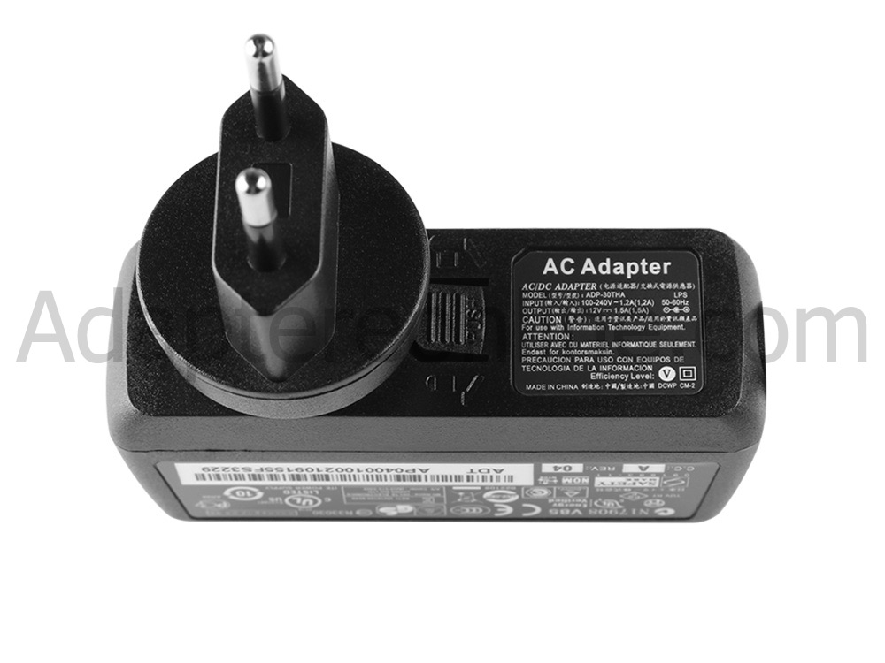 18W Lenovo Delta ADP-18AW DC AC Adapter Oplader