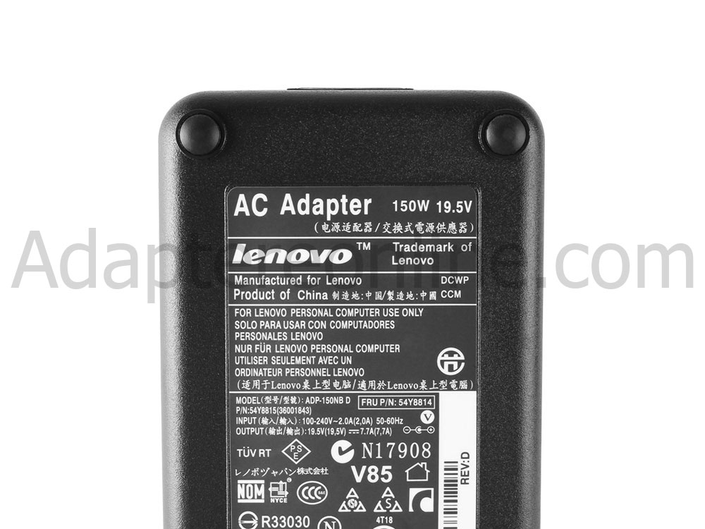 150W Lenovo ThinkCentre M93z 10AF0005US AC Adapter Oplader