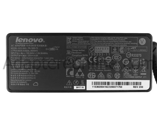 90W Adapter Oplader Lenovo ThinkPad USB-C Dock Gen 2 40AS 40AS0090WW